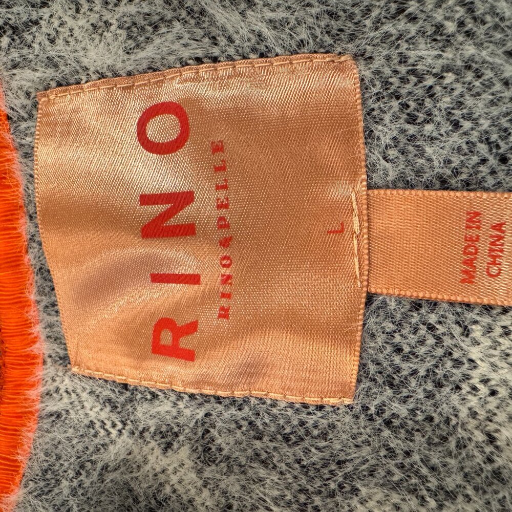 Rino & Pelle Kee Oversized Knit Cardigan in Birch, Size L (Fits XL) - Picture 3 of 4